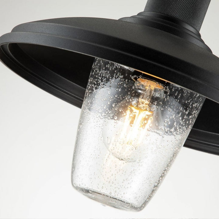 Kichler KL-ALLENBURY2-M-BKT Allenbury 1 Light Medium Wall Lantern Textured Black