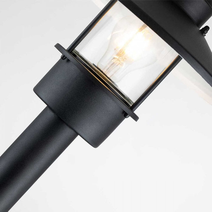 Elstead KLAMPENBORG-BOL-BK Klampenborg 1 Light Bollard Black