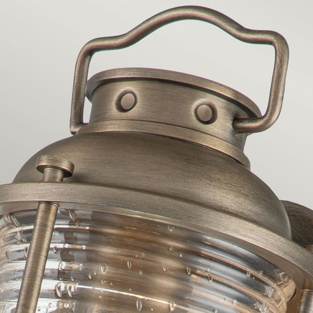 Kichler KL-ASHLANDBAY2-S-BU Ashland Bay 1 Light Small Wall Lantern Burnished Bronze