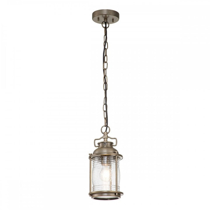 Kichler KL-ASHLANDBAY8-S-BU Ashland Bay 1 Light Small Chain Lantern Burnished Bronze