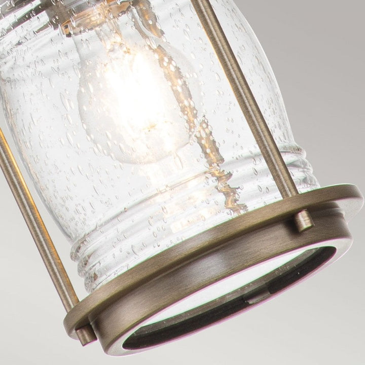 Kichler KL-ASHLANDBAY8-S-BU Ashland Bay 1 Light Small Chain Lantern Burnished Bronze