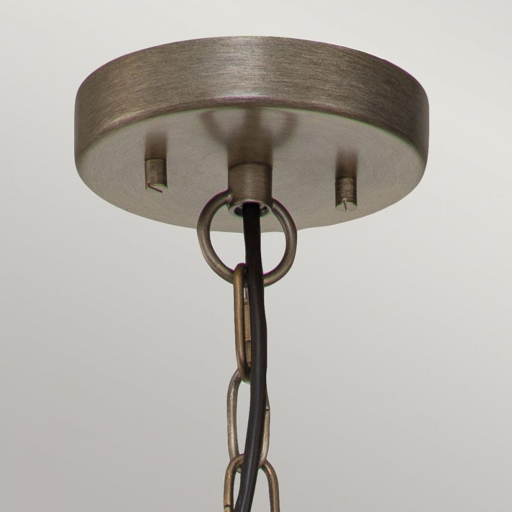 Kichler KL-ASHLANDBAY8-S-BU Ashland Bay 1 Light Small Chain Lantern Burnished Bronze