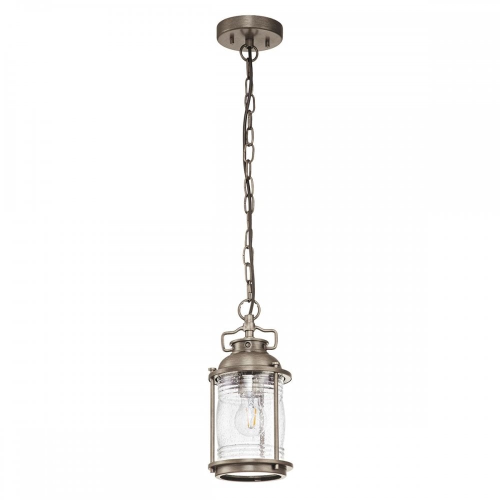 Kichler KL-ASHLANDBAY8-S-BU Ashland Bay 1 Light Small Chain Lantern Burnished Bronze