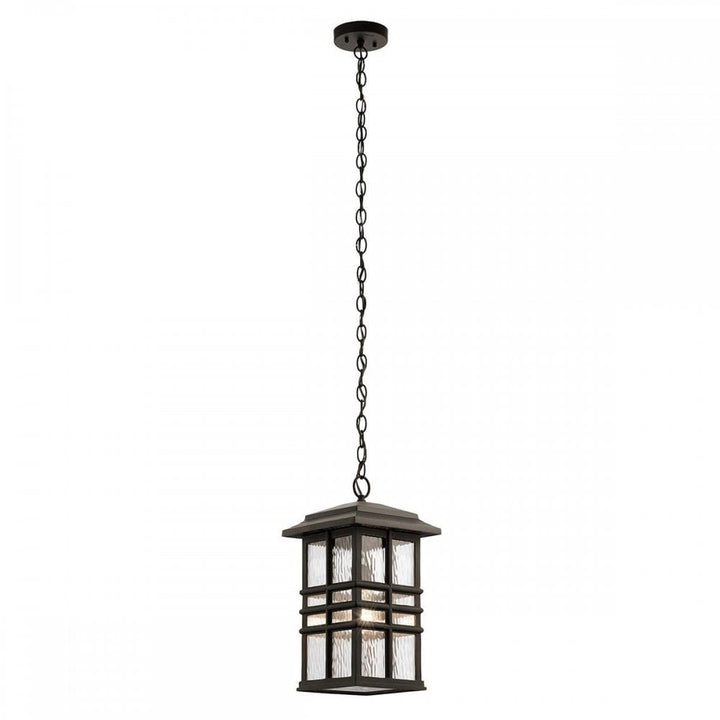 Kichler KL-BEACON-SQUARE8-OZ Beacon Square 1 Light Chain Lantern Olde Bronze