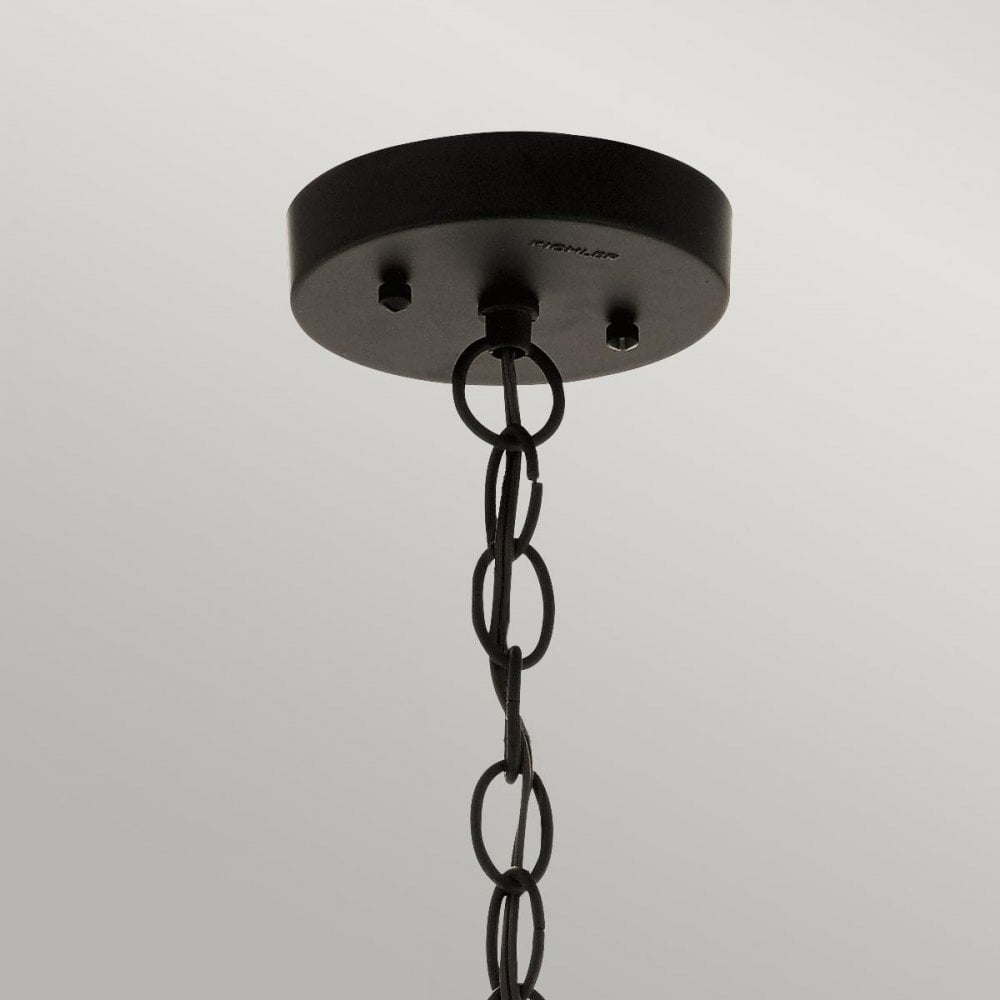 Kichler KL-BEACON-SQUARE8-OZ Beacon Square 1 Light Chain Lantern Olde Bronze