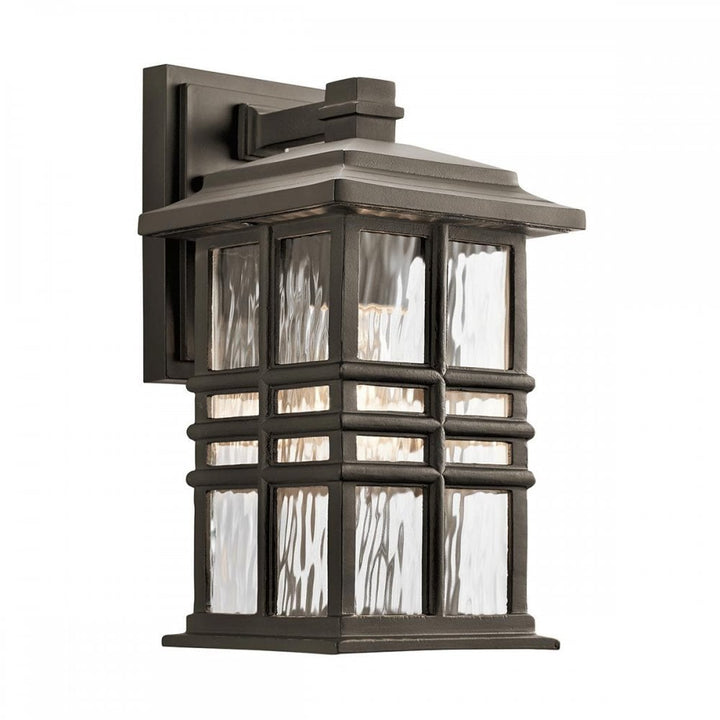 Kichler KL-BEACON-SQUARE-S-OZ Beacon Square 1 Light Small Wall Lantern Olde Bronze
