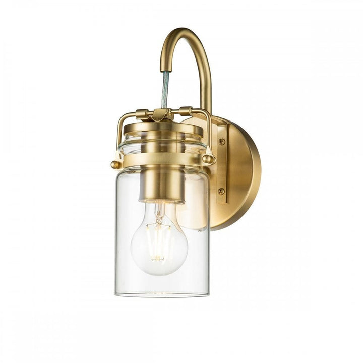 Kichler KL-BRINLEY1-BB Brinley 1 Light Wall Light Brushed Brass