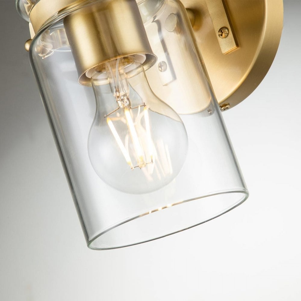 Kichler KL-BRINLEY1-BB Brinley 1 Light Wall Light Brushed Brass