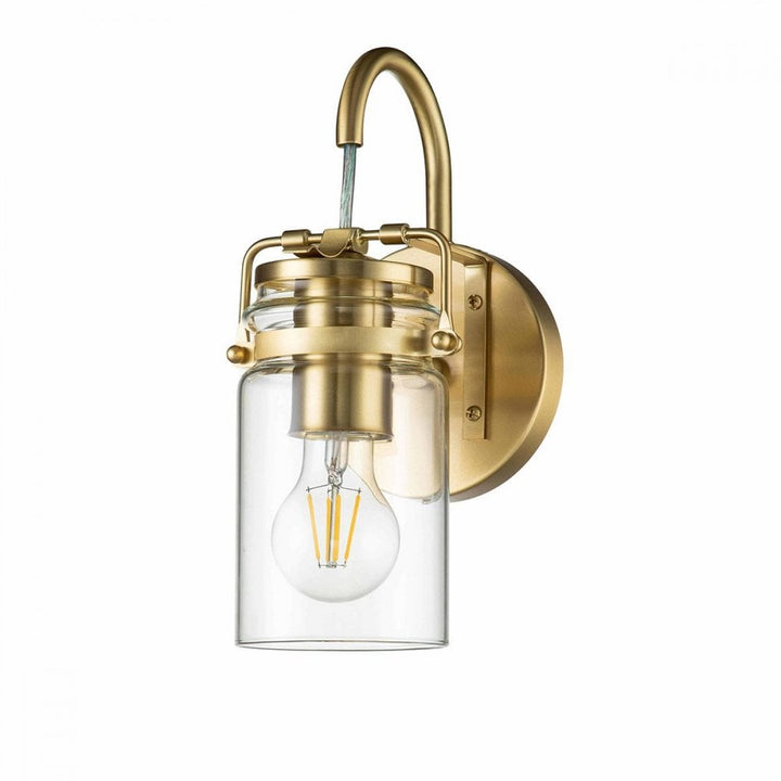 Kichler KL-BRINLEY1-BB Brinley 1 Light Wall Light Brushed Brass