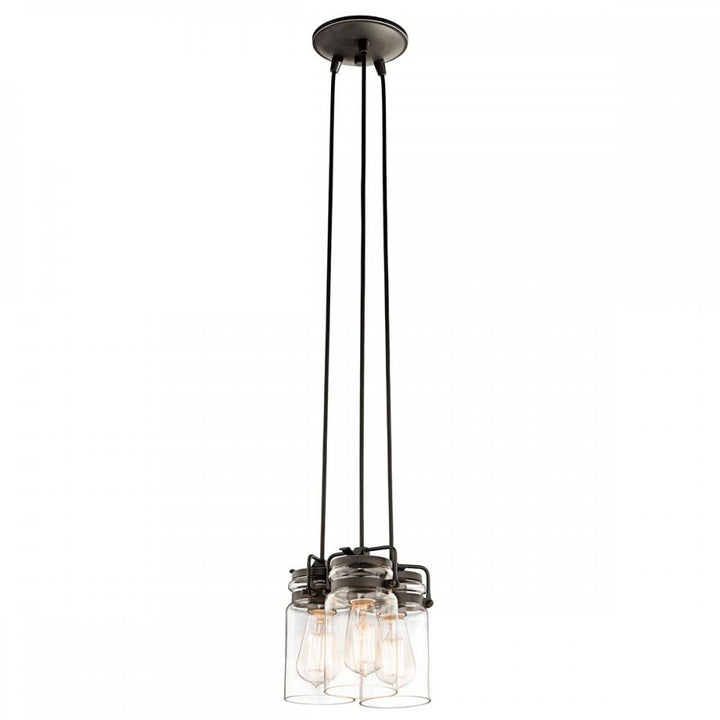 Kichler KL-BRINLEY3-OZ Brinley 3 Light Pendant Olde Bronze