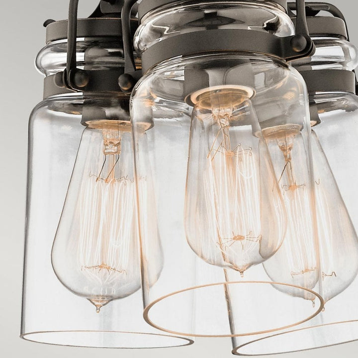 Kichler KL-BRINLEY3-OZ Brinley 3 Light Pendant Olde Bronze