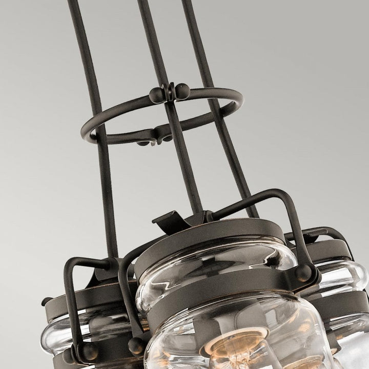 Kichler KL-BRINLEY3-OZ Brinley 3 Light Pendant Olde Bronze