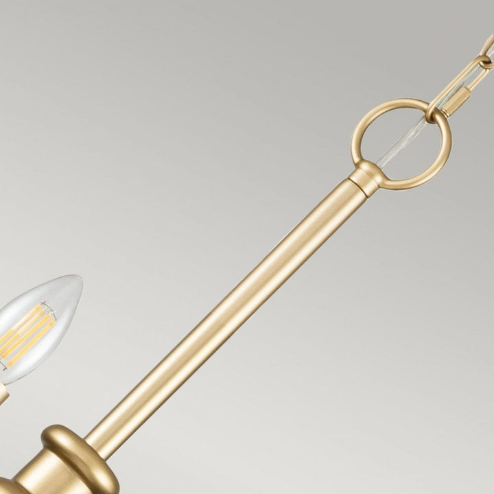 Kichler KL-CAPITOL-HILL12-PNBR Capitol Hill 12lt Chandelier Painted Natural Brass