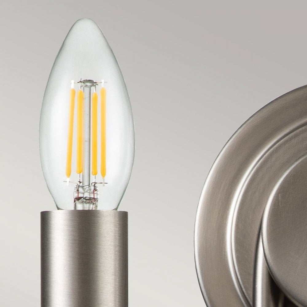 Kichler KL-CAPITOL-HILL2-BN Capitol Hill 2lt Wall light Brushed Nickel