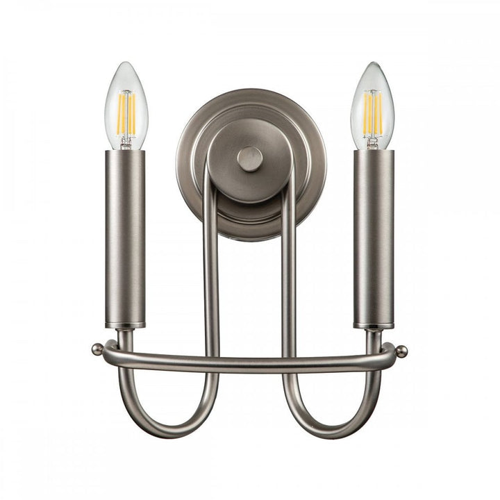 Kichler KL-CAPITOL-HILL2-BN Capitol Hill 2lt Wall light Brushed Nickel