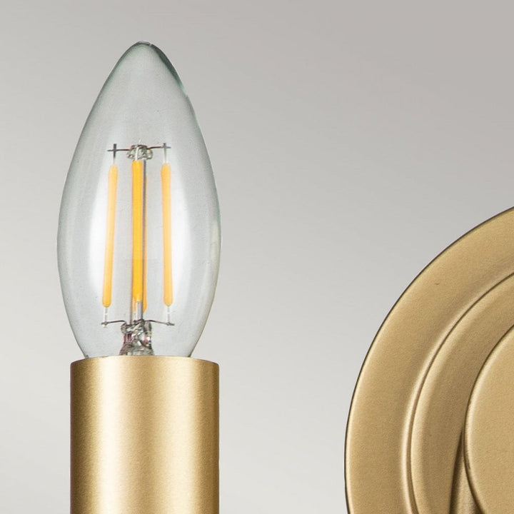 Kichler KL-CAPITOL-HILL2-PNBR Capitol Hill 2lt Wall light Painted Natural Brass