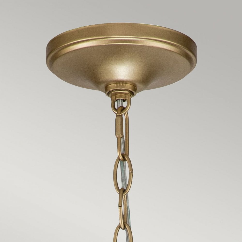Kichler KL-CAPITOL-HILL6-PNBR Capitol Hill 6lt Chandelier Painted Natural Brass