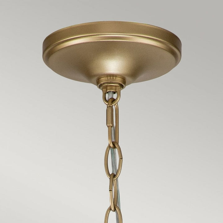 Kichler KL-CAPITOL-HILL6-PNBR Capitol Hill 6lt Chandelier Painted Natural Brass