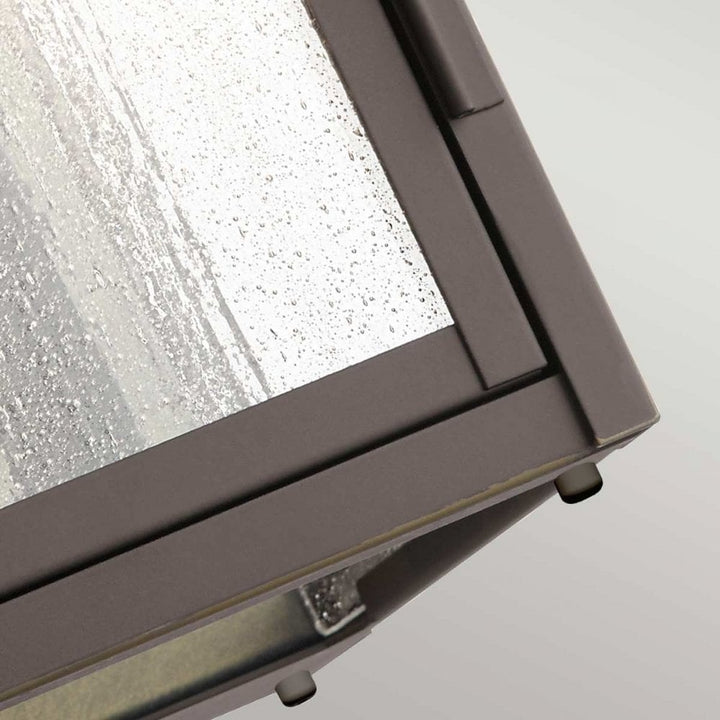 Kichler KL-CARLSON-M-RZ Carlson 2 Light Wall Lantern Rubbed Bronze