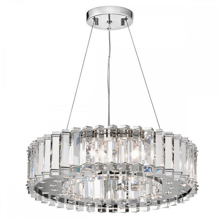 Kichler KL-CRYSTAL-SKYE8 Crystal Skye 8 Light Chandelier Chrome