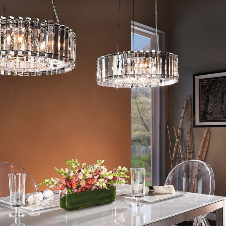 Kichler KL-CRYSTAL-SKYE8 Crystal Skye 8 Light Chandelier Chrome