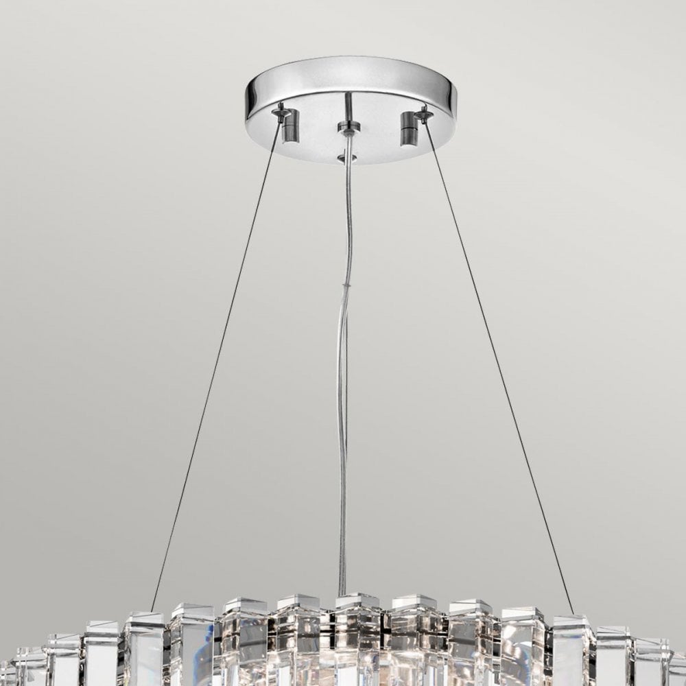 Kichler KL-CRYSTAL-SKYE8 Crystal Skye 8 Light Chandelier Chrome