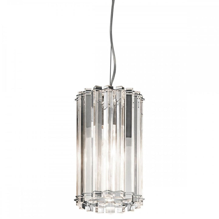 Kichler KL-CRYSTAL-SKYE-MP Crystal Skye 2 Light Mini Pendant Chrome
