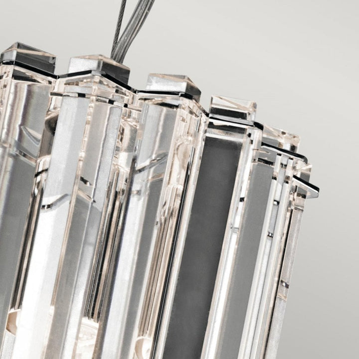 Kichler KL-CRYSTAL-SKYE-MP Crystal Skye 2 Light Mini Pendant Chrome