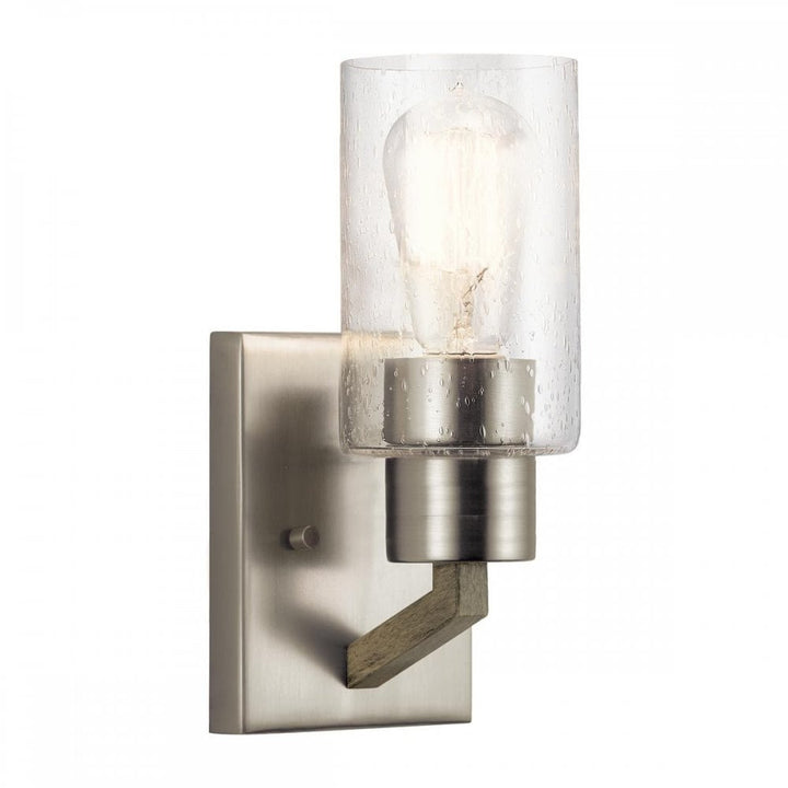 Kichler KL-DERYN1-DAG Deryn 1 Light Wall Light Distressed Antique Grey