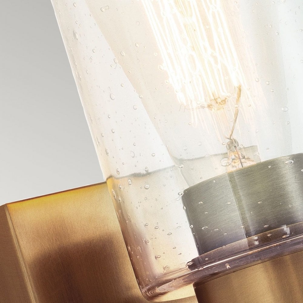 Kichler KL-DERYN1-NBR Deryn 1 Light Wall Light Natural Brass
