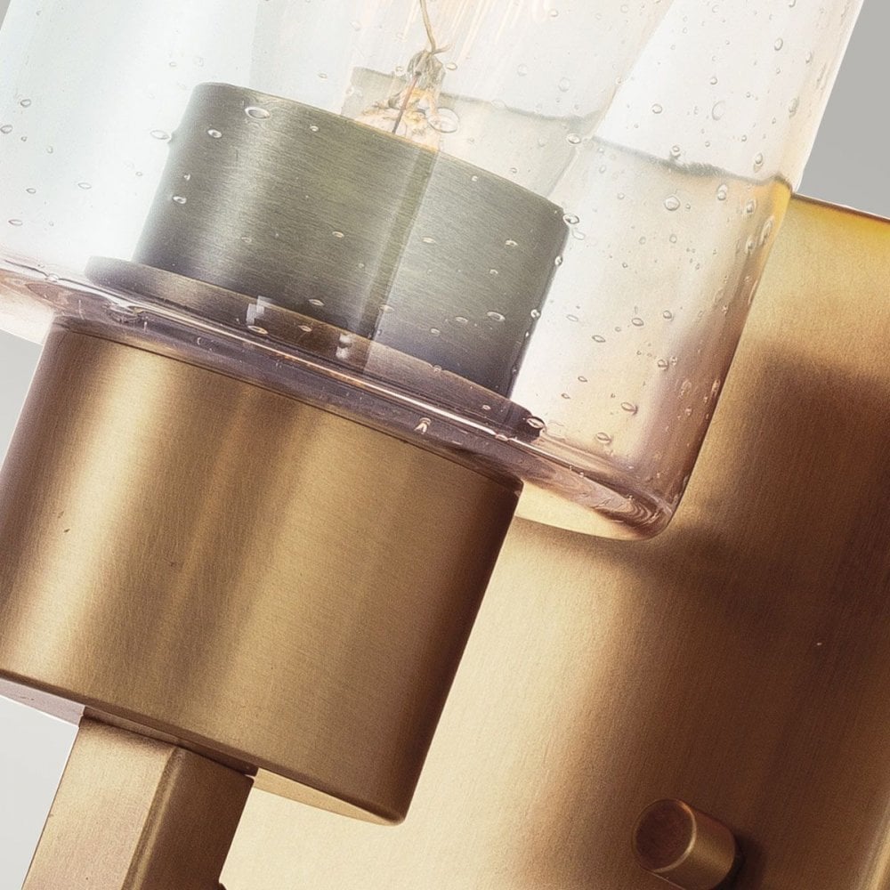 Kichler KL-DERYN1-NBR Deryn 1 Light Wall Light Natural Brass