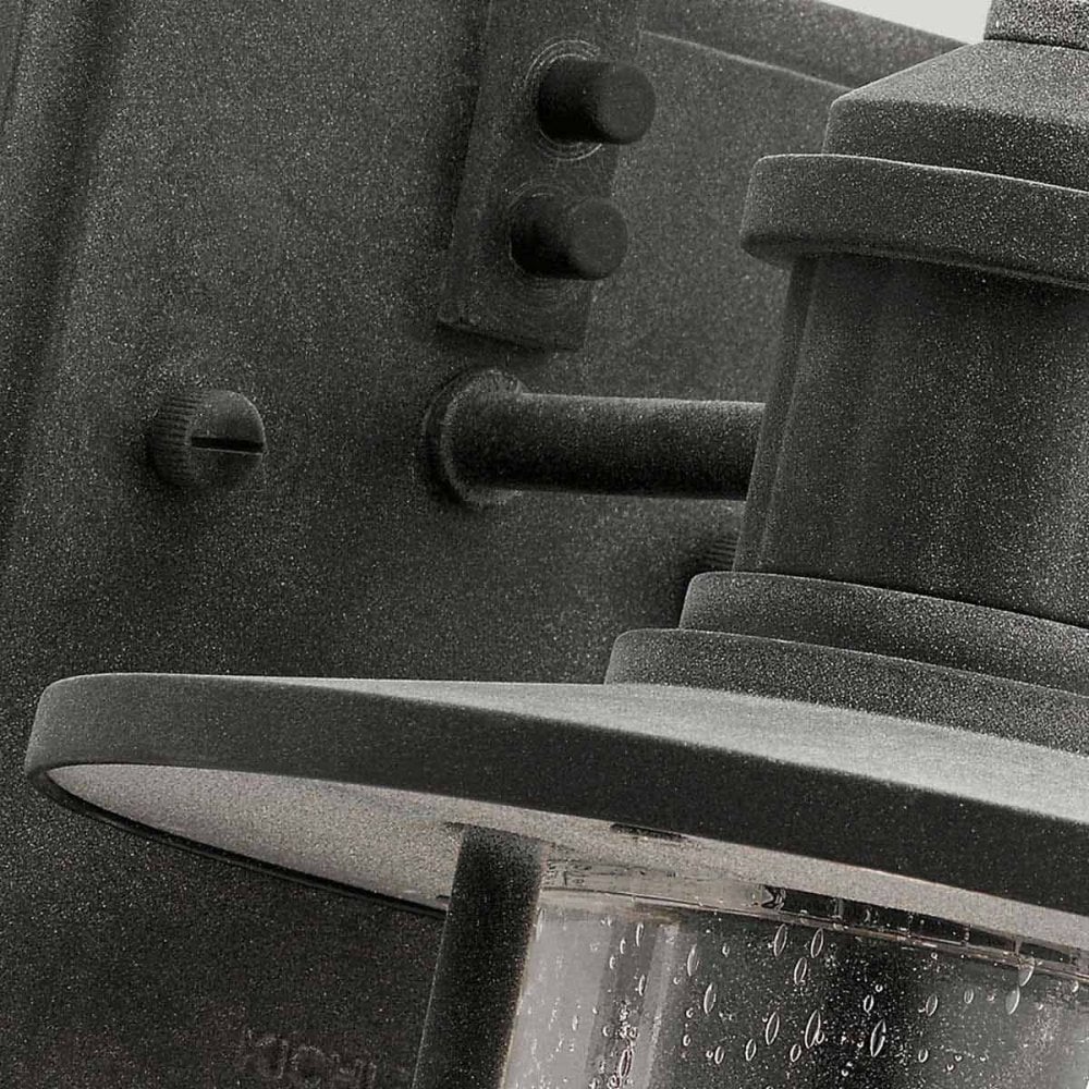 Kichler KL-RIVERWOOD2-S Riverwood Small Wall Lantern Weathered Zinc