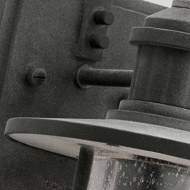 Kichler KL-RIVERWOOD2-S Riverwood Small Wall Lantern Weathered Zinc