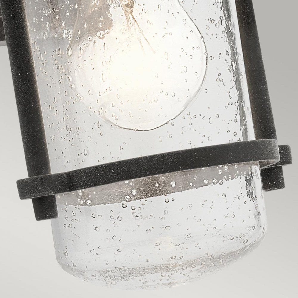 Kichler KL-RIVERWOOD2-S Riverwood Small Wall Lantern Weathered Zinc