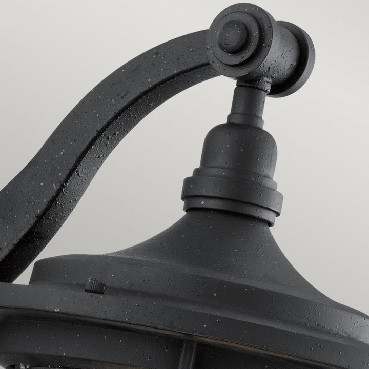 Kichler KL-ROYAL-MARINE2-M Royal Marine 1 Light Medium Wall Lantern Distressed Black