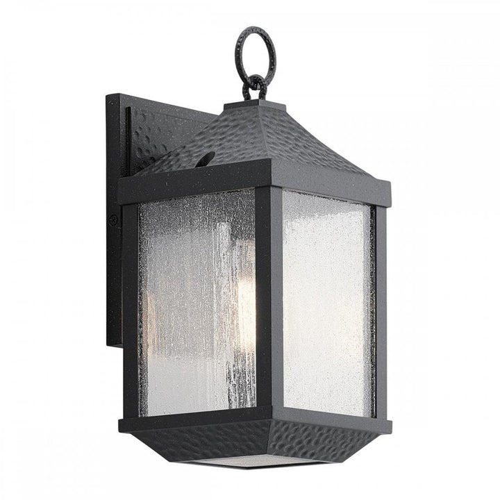 Kichler KL-SPRINGFIELD-S Springfield 1 Light Small Wall Lantern Distressed Black