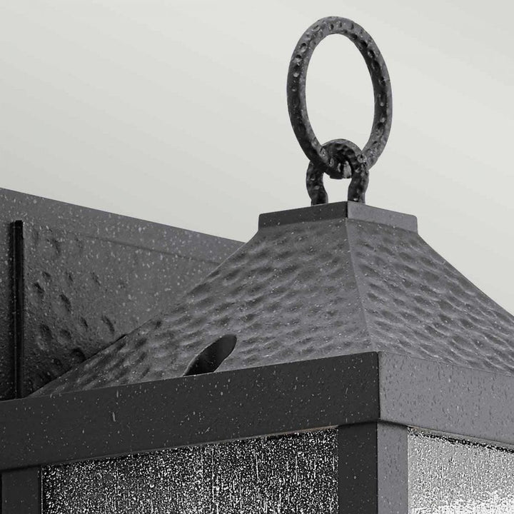 Kichler KL-SPRINGFIELD-S Springfield 1 Light Small Wall Lantern Distressed Black