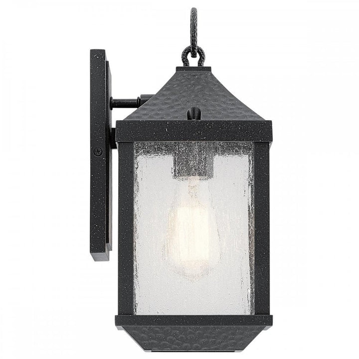 Kichler KL-SPRINGFIELD-S Springfield 1 Light Small Wall Lantern Distressed Black
