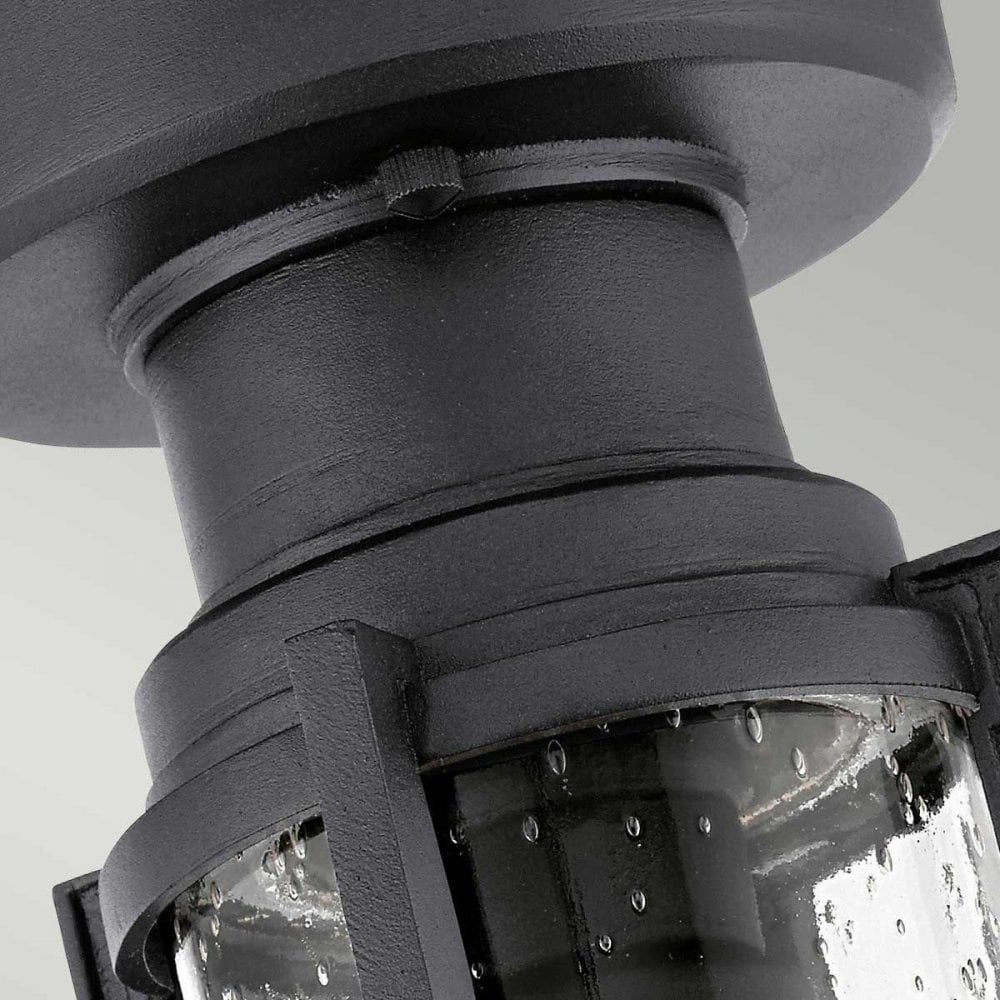 Kichler KL-SURI-F Suri 1 Light Porch/Pedestal Lantern Textured Black