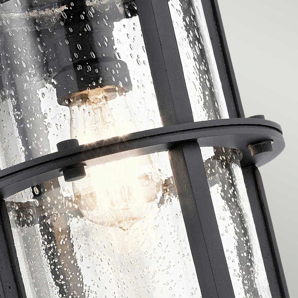 Kichler KL-SURI-L Suri 1 Light Wall Lantern Textured Black