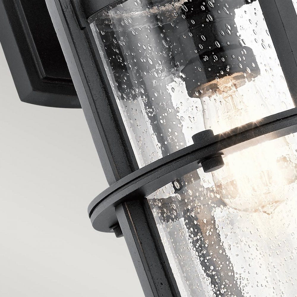 Kichler KL-SURI-L Suri 1 Light Wall Lantern Textured Black