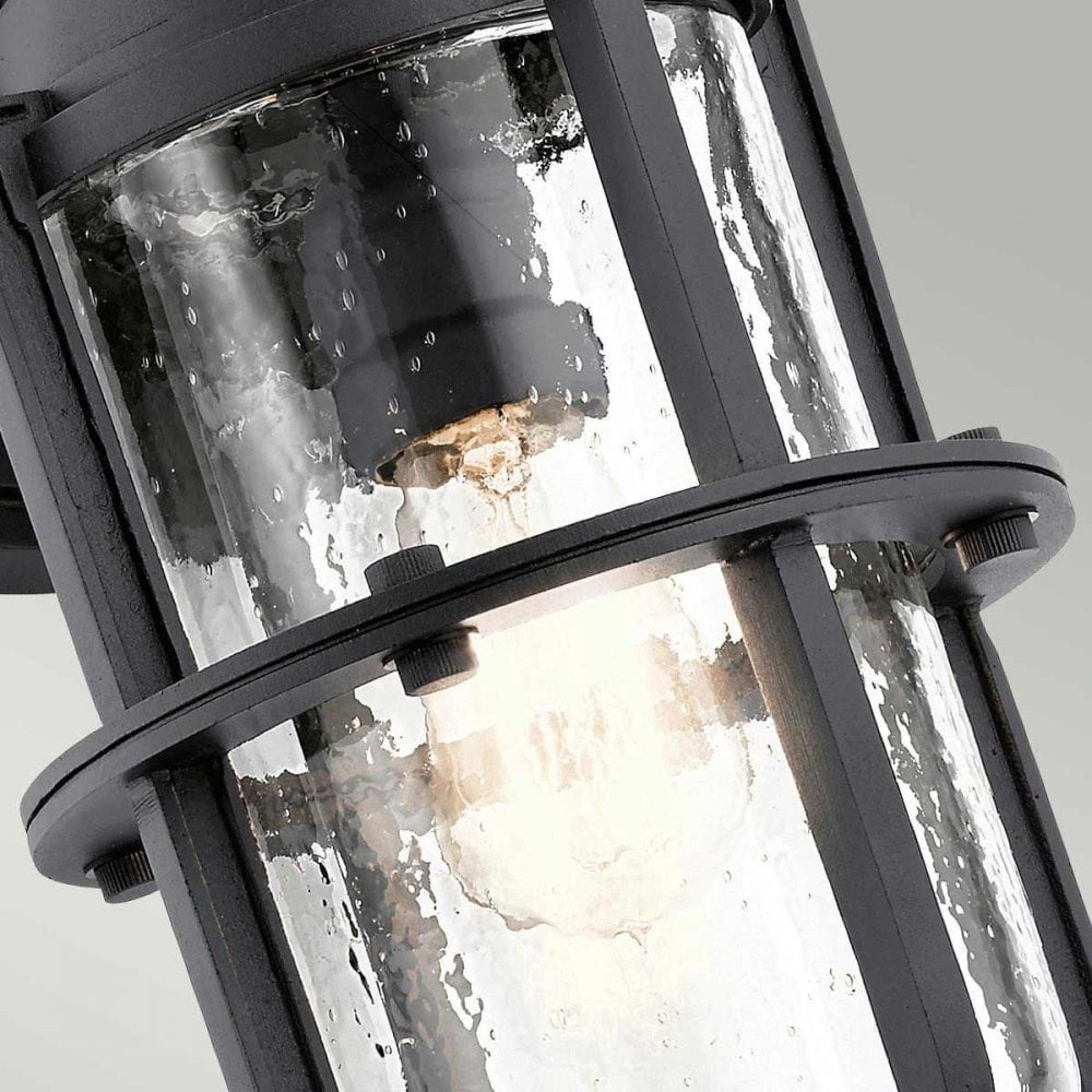 Kichler KL-SURI-M Suri 1 Light Wall Lantern Textured Black