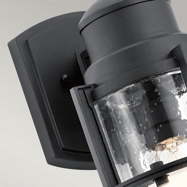 Kichler KL-SURI-M Suri 1 Light Wall Lantern Textured Black