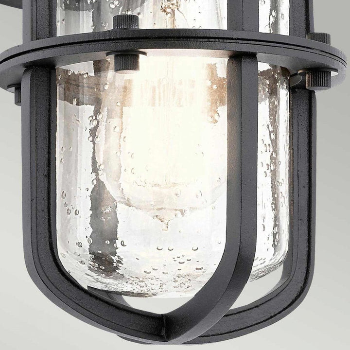 Kichler KL-SURI-S Suri 1 Light Wall Lantern Textured Black