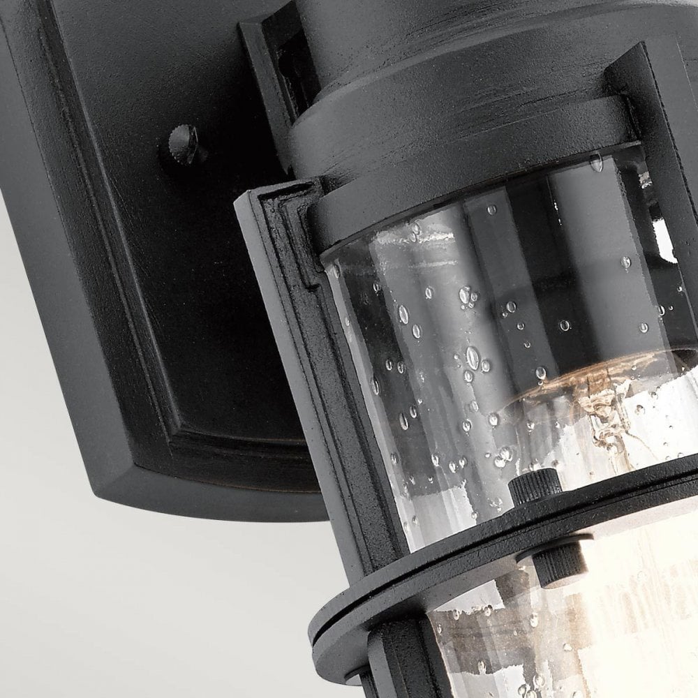 Kichler KL-SURI-S Suri 1 Light Wall Lantern Textured Black