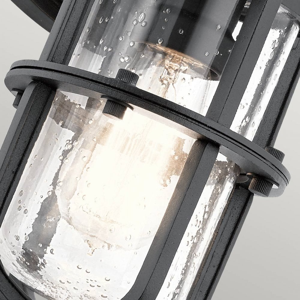 Kichler KL-SURI-S Suri 1 Light Wall Lantern Textured Black