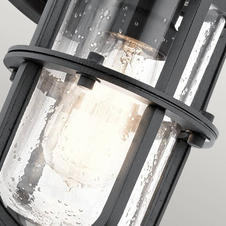 Kichler KL-SURI-S Suri 1 Light Wall Lantern Textured Black