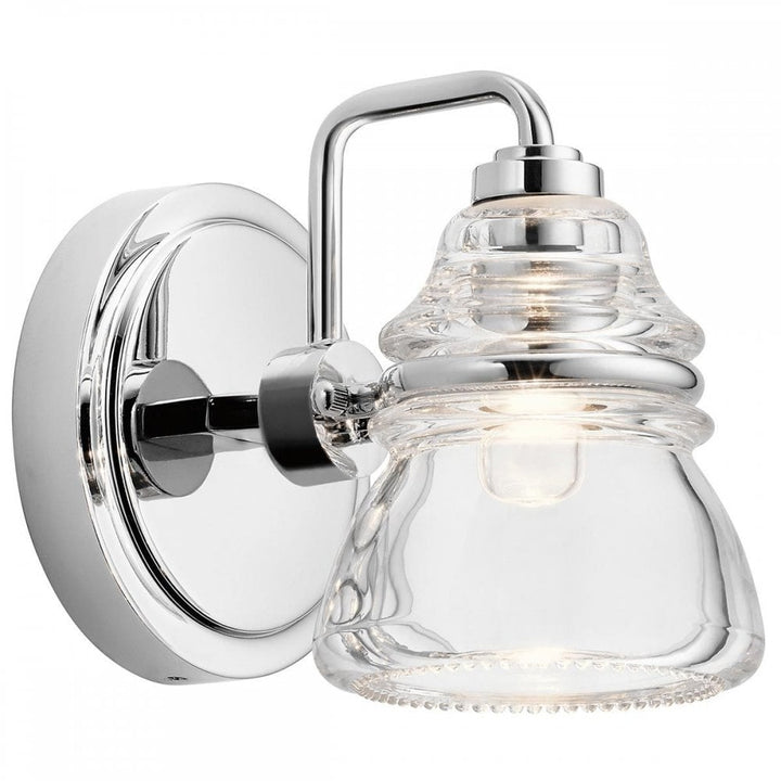 Kichler KL-TALLAND1-PC-BATH Talland 1 Light Wall Light Polished Chrome