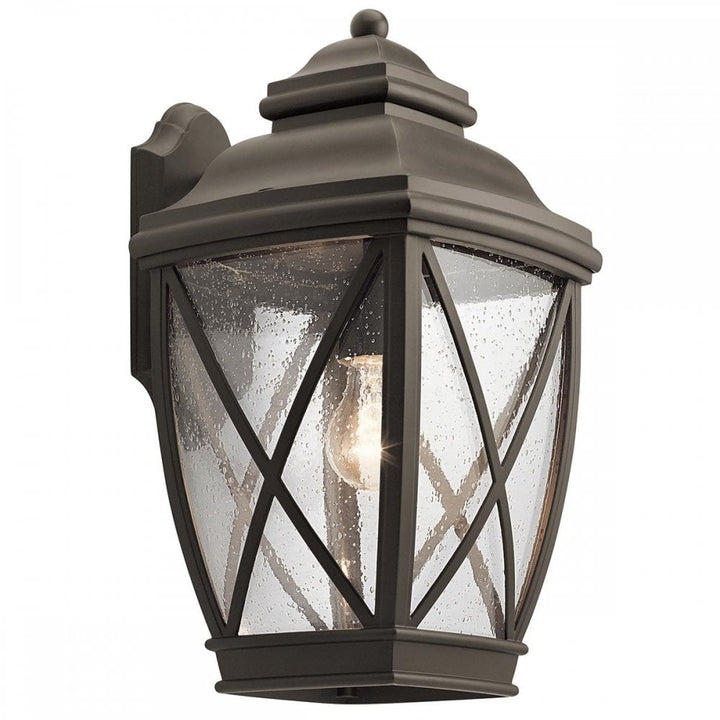 Kichler KL-TANGIER2-L Tangier 1 Light Large Wall Lantern Olde Bronze