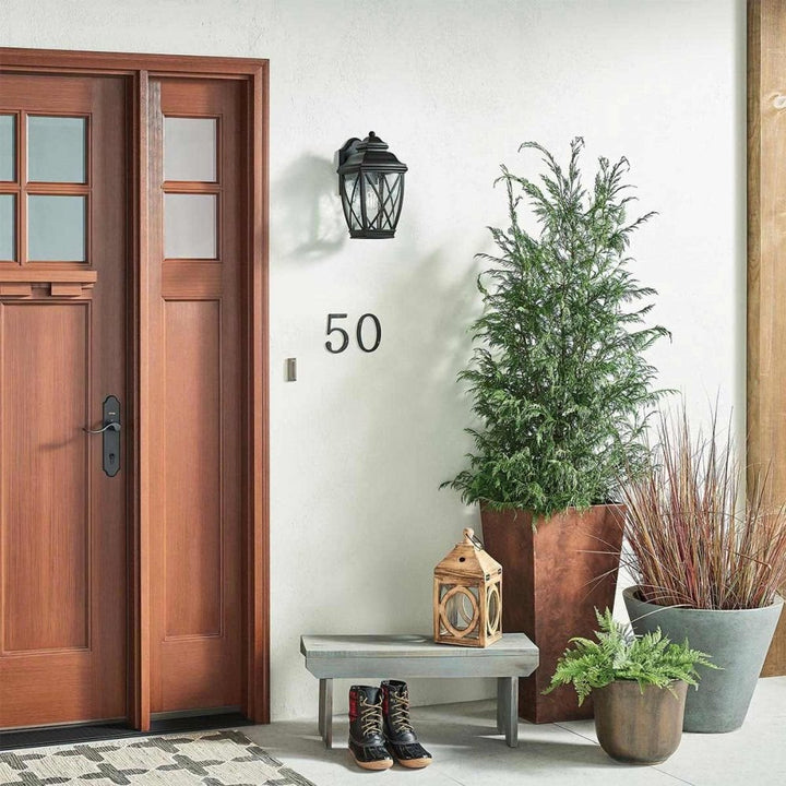 Kichler KL-TANGIER2-M Tangier 1 Light Medium Wall Lantern Olde Bronze
